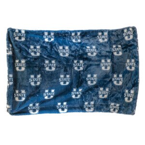 Minky Couture U-State Aggies Lush Blanket